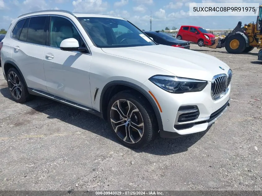 2023 BMW X5 Sdrive40I VIN: 5UXCR4C08P9R91975 Lot: 39943029