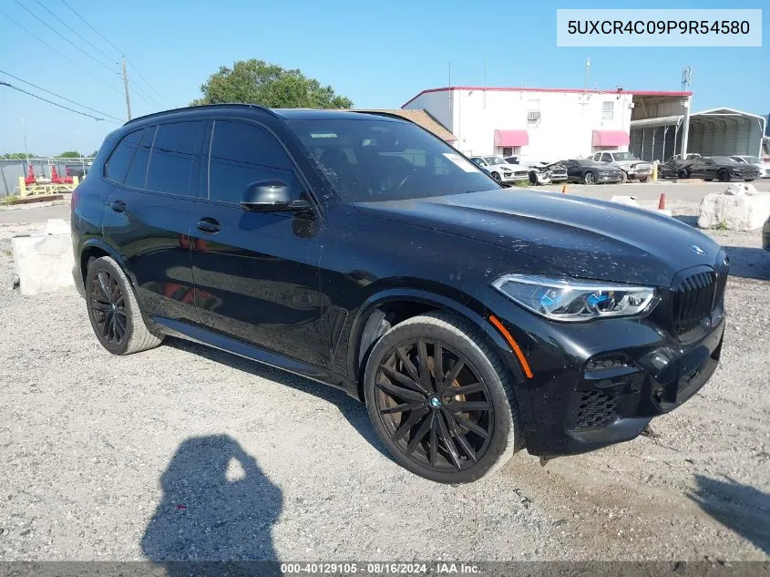 2023 BMW X5 Sdrive40I VIN: 5UXCR4C09P9R54580 Lot: 40129105