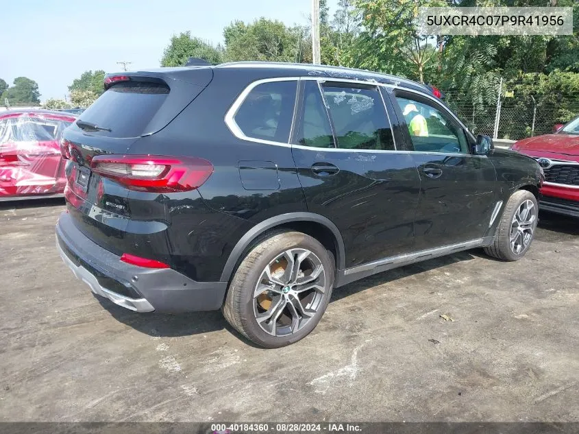 5UXCR4C07P9R41956 2023 BMW X5 Sdrive40I