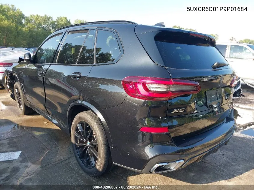 2023 BMW X5 xDrive40I VIN: 5UXCR6C01P9P01684 Lot: 40206887