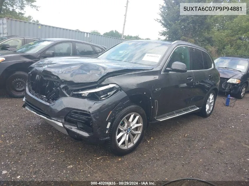 5UXTA6C07P9P94881 2023 BMW X5 Phev xDrive45E