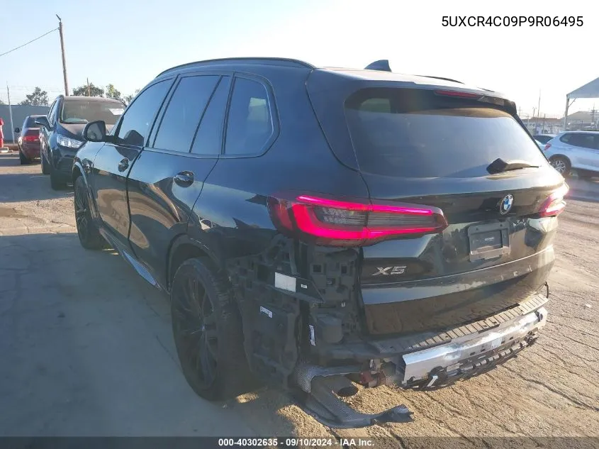 2023 BMW X5 Sdrive40I VIN: 5UXCR4C09P9R06495 Lot: 40302635