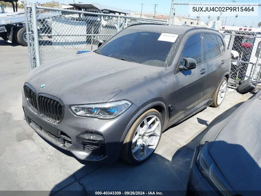 2023 BMW X5 M50I VIN: 5UXJU4C02P9R15464 Lot: 40343309