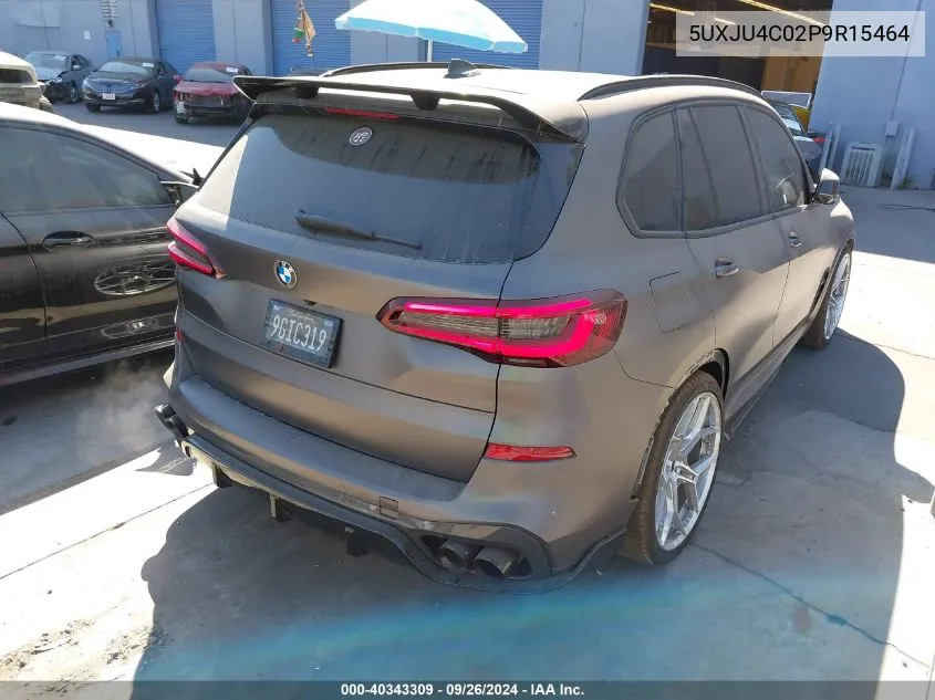 2023 BMW X5 M50I VIN: 5UXJU4C02P9R15464 Lot: 40343309