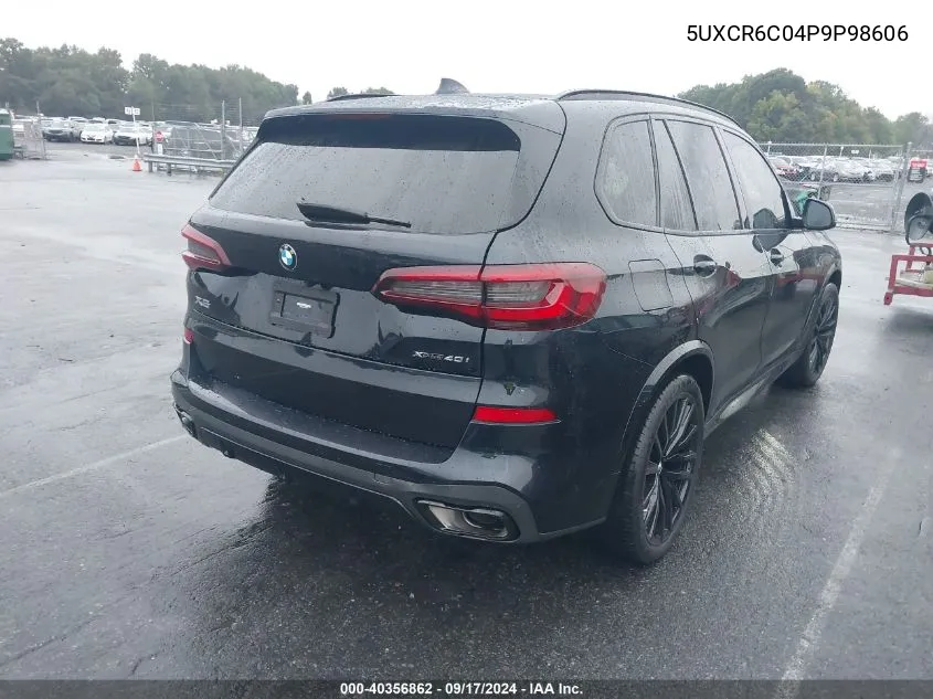 5UXCR6C04P9P98606 2023 BMW X5 xDrive40I