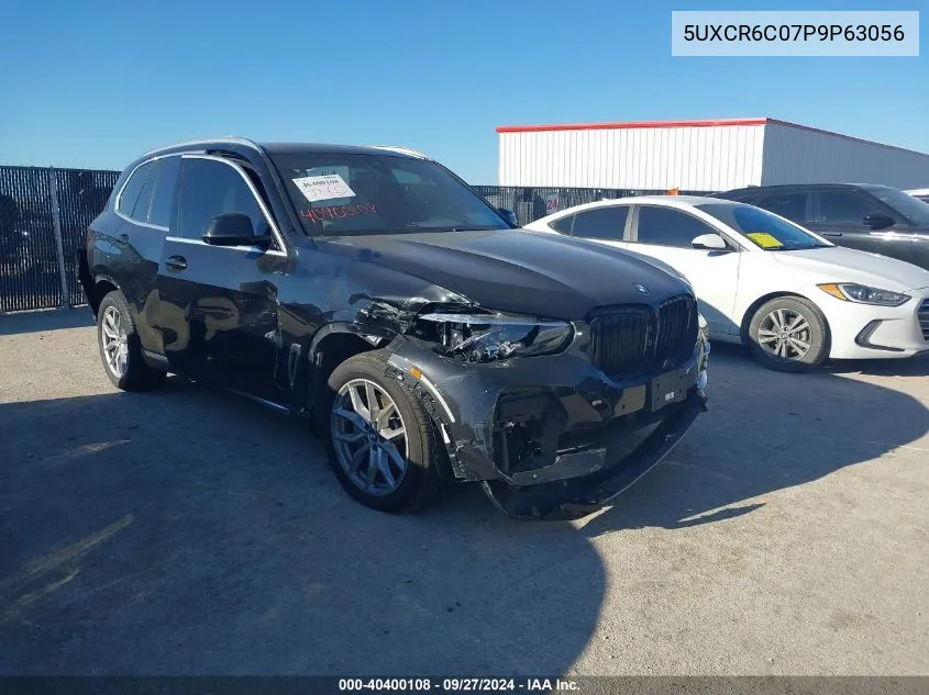 2023 BMW X5 xDrive40I VIN: 5UXCR6C07P9P63056 Lot: 40400108