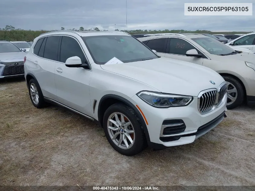 2023 BMW X5 xDrive40I VIN: 5UXCR6C05P9P63105 Lot: 40475343