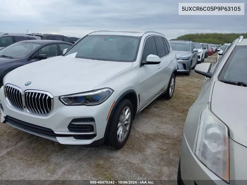 2023 BMW X5 xDrive40I VIN: 5UXCR6C05P9P63105 Lot: 40475343