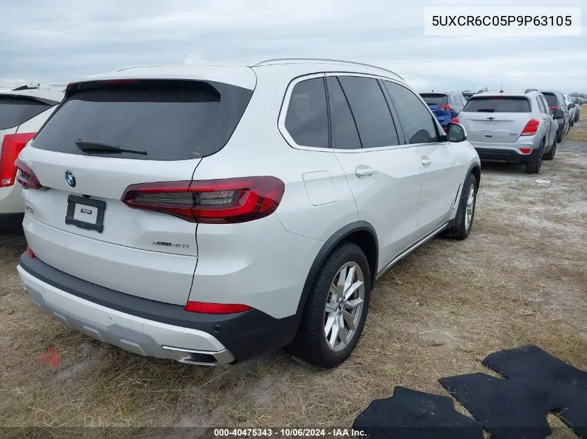 2023 BMW X5 xDrive40I VIN: 5UXCR6C05P9P63105 Lot: 40475343