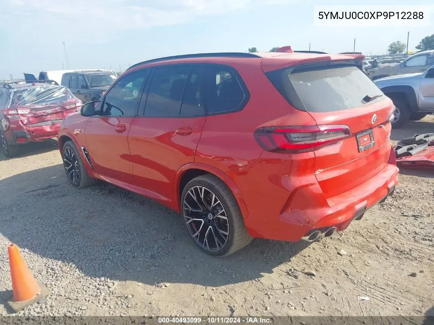 2023 BMW X5 M/M Competition VIN: 5YMJU0C0XP9P12288 Lot: 40493099