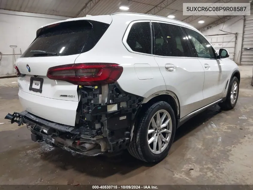 2023 BMW X5 xDrive40I VIN: 5UXCR6C08P9R08587 Lot: 40530715