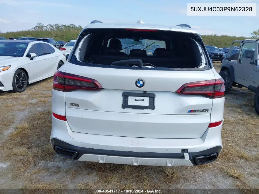 2023 BMW X5 M50I VIN: 5UXJU4C03P9N62328 Lot: 40541717