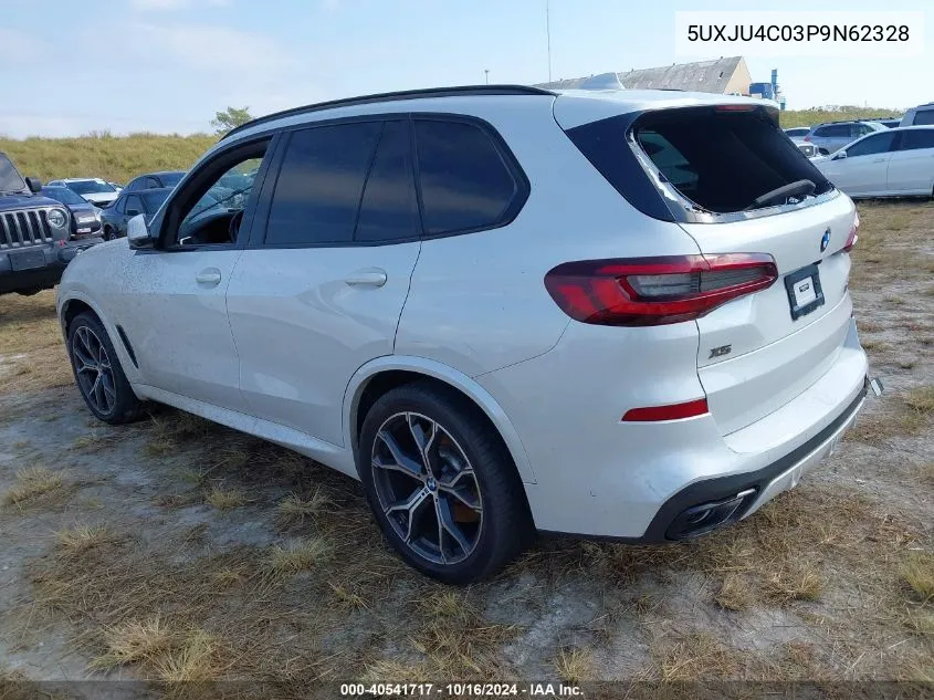 2023 BMW X5 M50I VIN: 5UXJU4C03P9N62328 Lot: 40541717