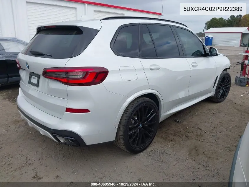 2023 BMW X5 Sdrive40I VIN: 5UXCR4C02P9R22389 Lot: 40695946