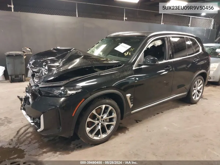 2024 BMW X5 xDrive40I VIN: 5UX23EU09R9V50456 Lot: 39490455