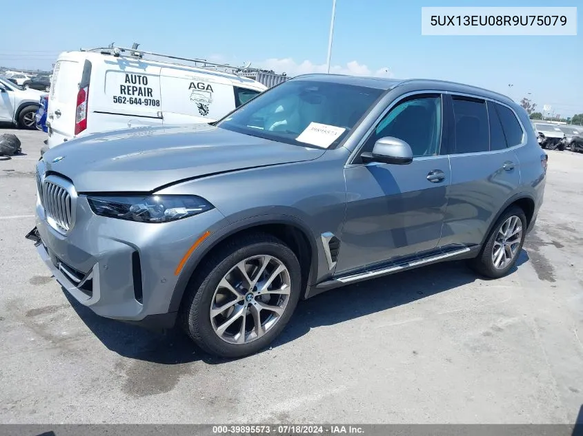 5UX13EU08R9U75079 2024 BMW X5 Sdrive40I