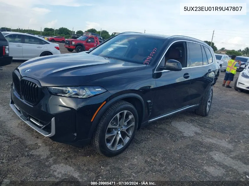 5UX23EU01R9U47807 2024 BMW X5 xDrive40I