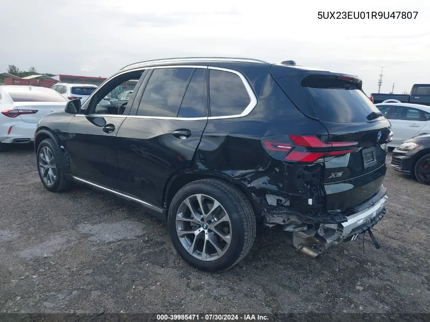 5UX23EU01R9U47807 2024 BMW X5 xDrive40I