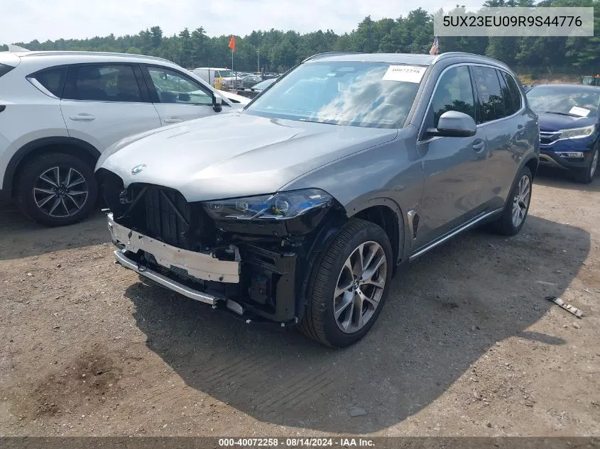 2024 BMW X5 xDrive40I VIN: 5UX23EU09R9S44776 Lot: 40072258