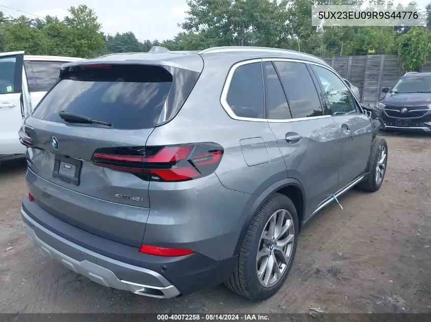 2024 BMW X5 xDrive40I VIN: 5UX23EU09R9S44776 Lot: 40072258