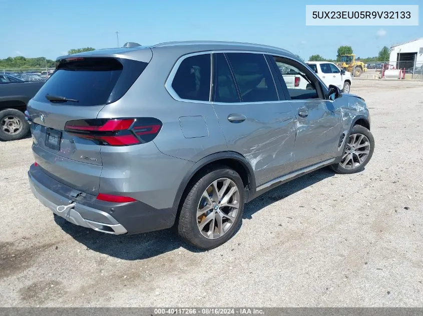 2024 BMW X5 xDrive40I VIN: 5UX23EU05R9V32133 Lot: 40117266