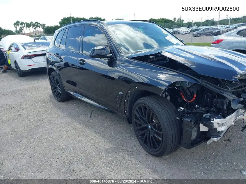 5UX33EU09R9U02800 2024 BMW X5 M60I