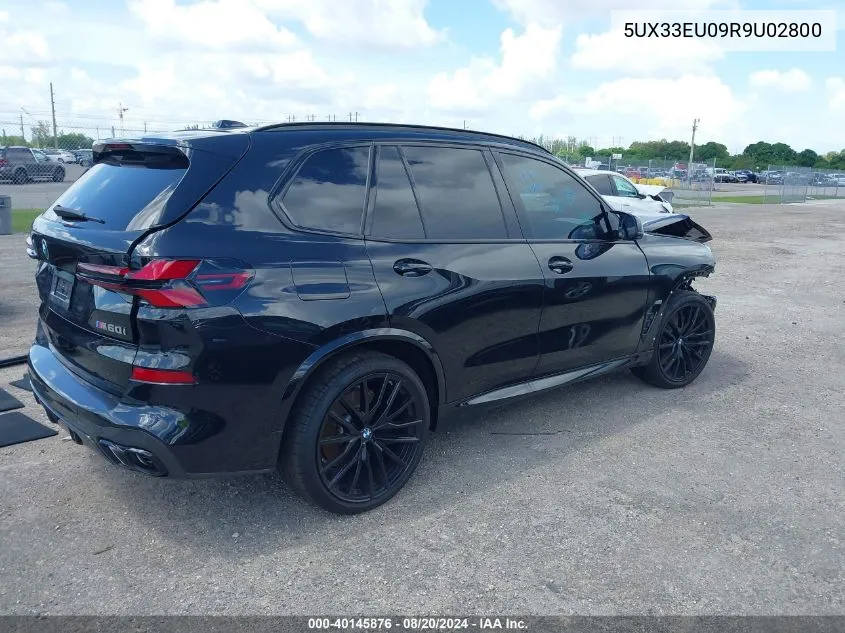 5UX33EU09R9U02800 2024 BMW X5 M60I