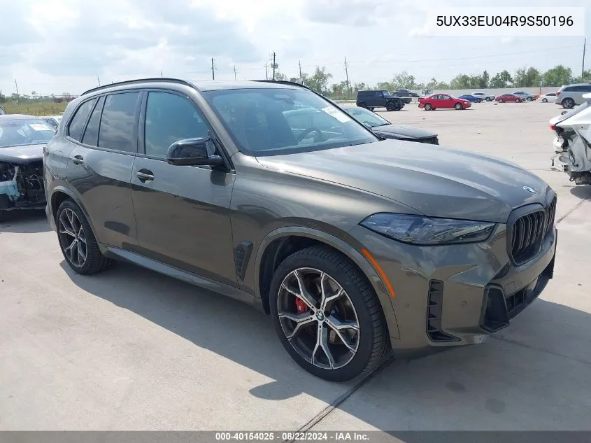 5UX33EU04R9S50196 2024 BMW X5 M60I