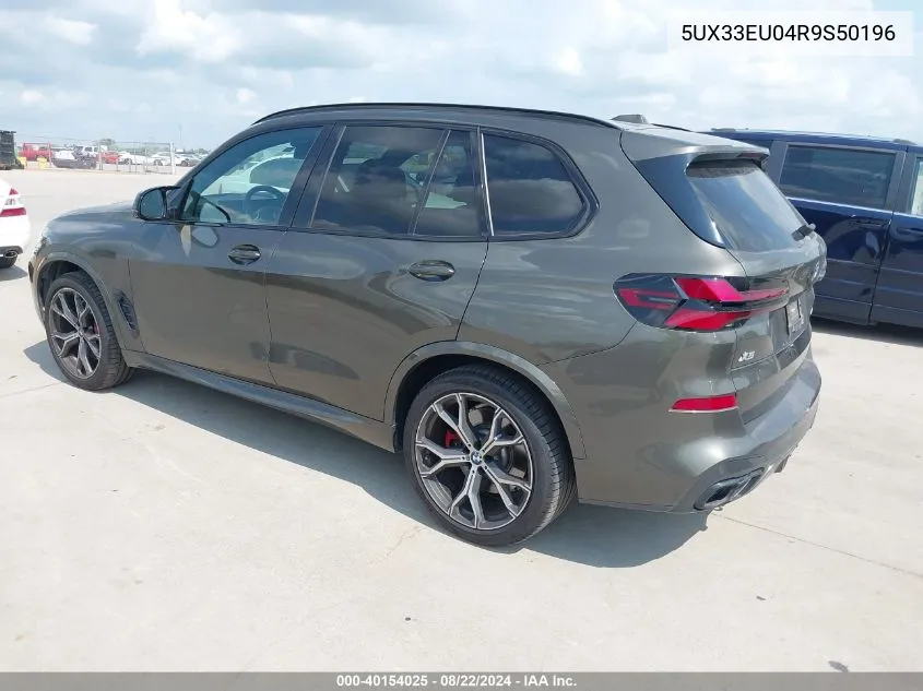 2024 BMW X5 M60I VIN: 5UX33EU04R9S50196 Lot: 40154025