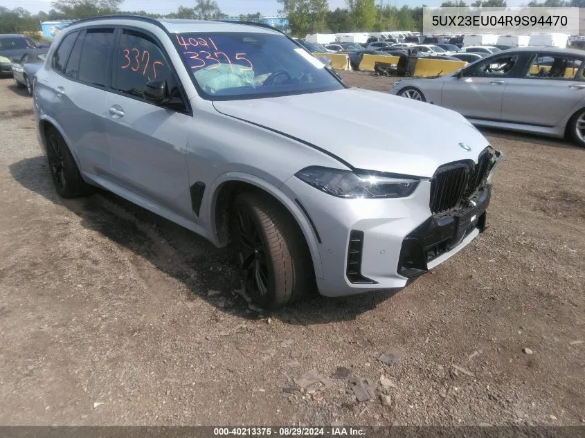 2024 BMW X5 xDrive40I VIN: 5UX23EU04R9S94470 Lot: 40213375