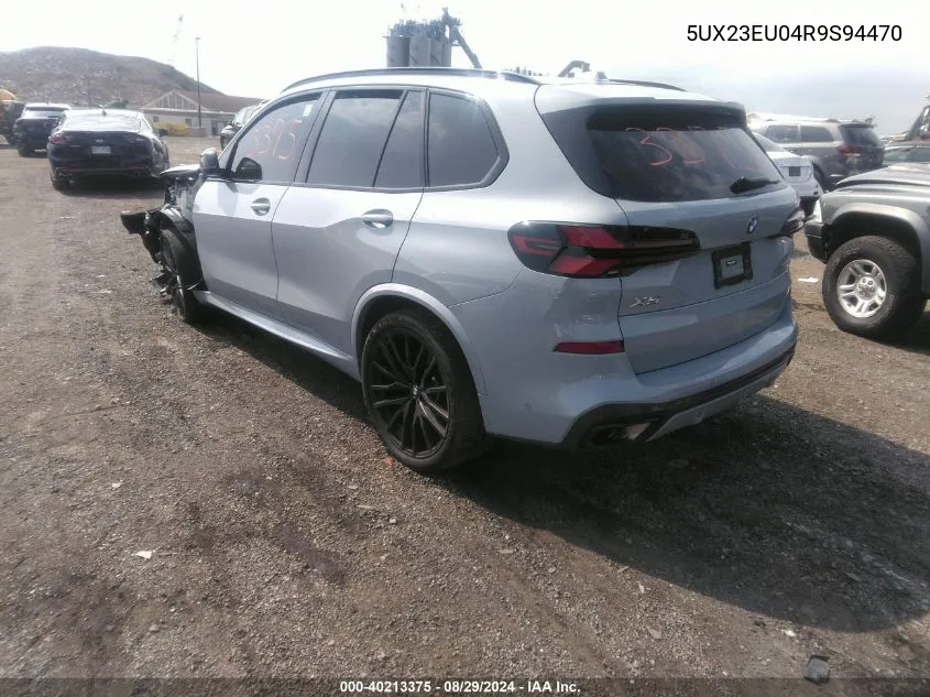 2024 BMW X5 xDrive40I VIN: 5UX23EU04R9S94470 Lot: 40213375