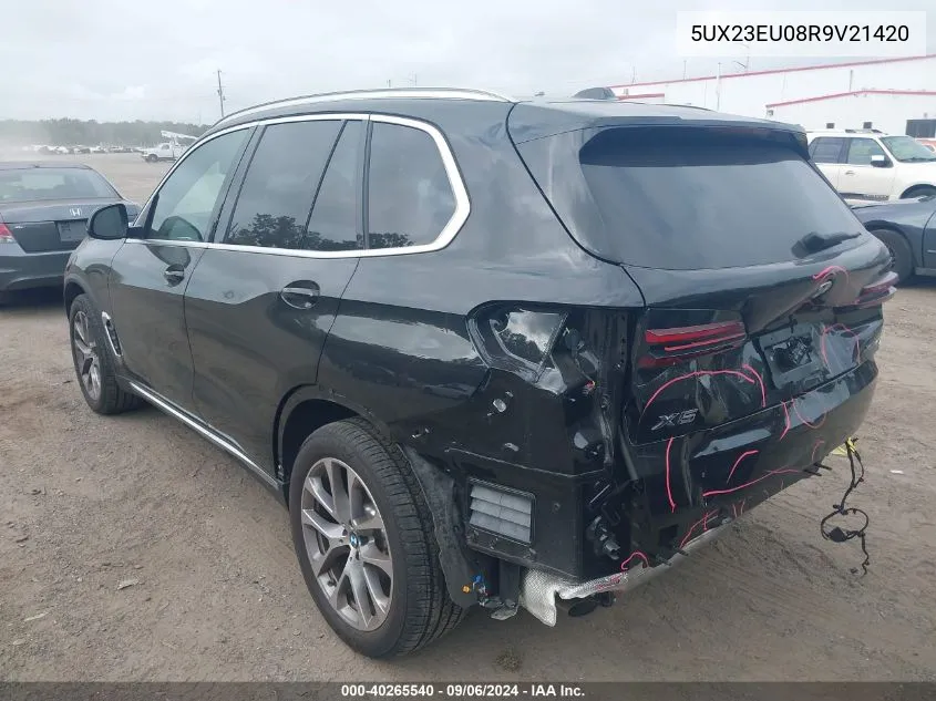 2024 BMW X5 xDrive40I VIN: 5UX23EU08R9V21420 Lot: 40265540