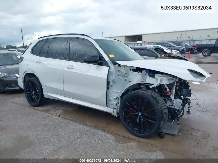 5UX33EU06R9S82034 2024 BMW X5 M60I