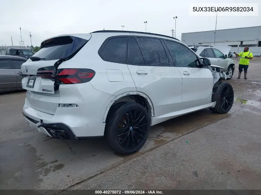 2024 BMW X5 M60I VIN: 5UX33EU06R9S82034 Lot: 40275072