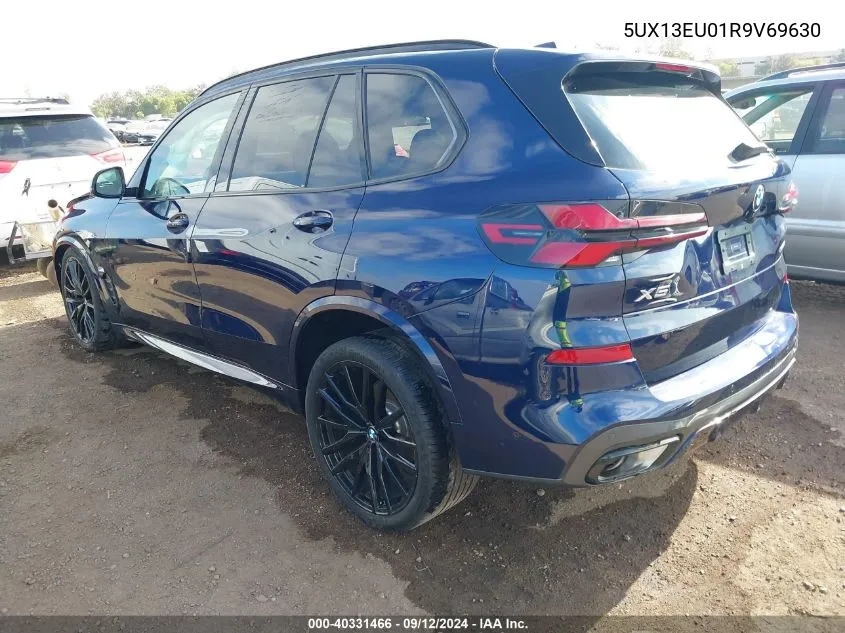 2024 BMW X5 Sdrive40I VIN: 5UX13EU01R9V69630 Lot: 40331466