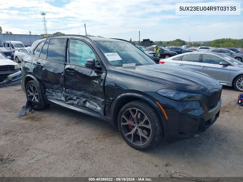 5UX23EU04R9T03135 2024 BMW X5 xDrive40I