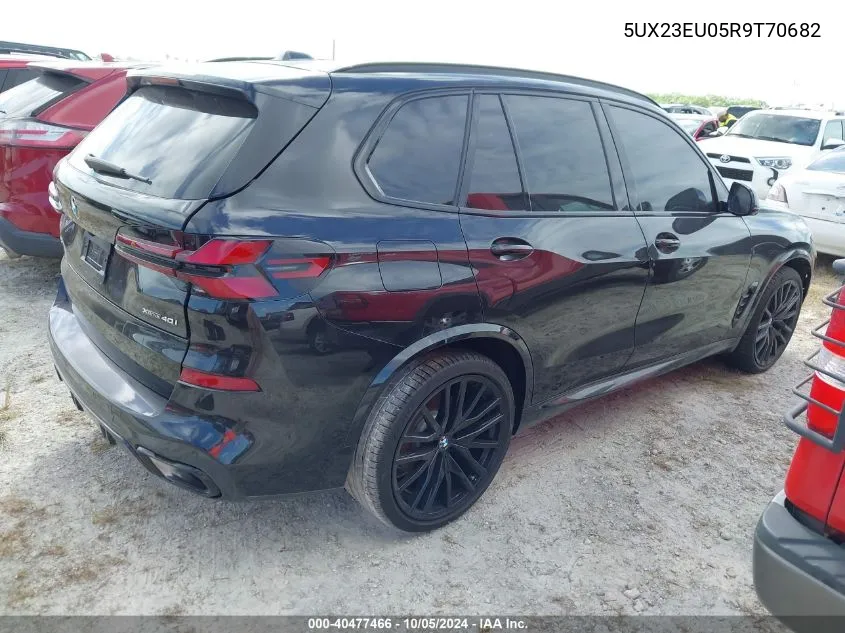 2024 BMW X5 xDrive40I VIN: 5UX23EU05R9T70682 Lot: 40477466