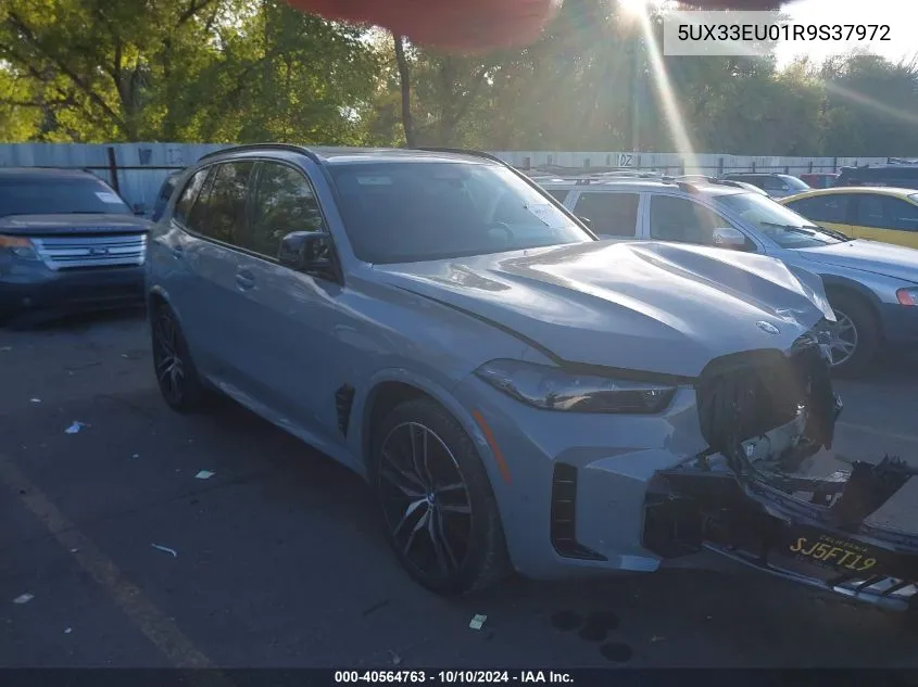 2024 BMW X5 M60I VIN: 5UX33EU01R9S37972 Lot: 40564763