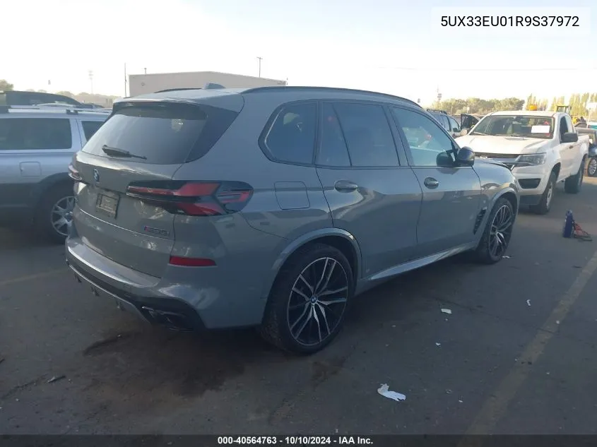 2024 BMW X5 M60I VIN: 5UX33EU01R9S37972 Lot: 40564763