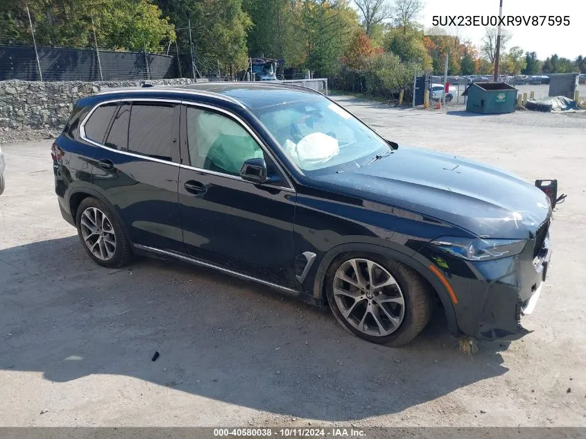 2024 BMW X5 xDrive40I VIN: 5UX23EU0XR9V87595 Lot: 40580038