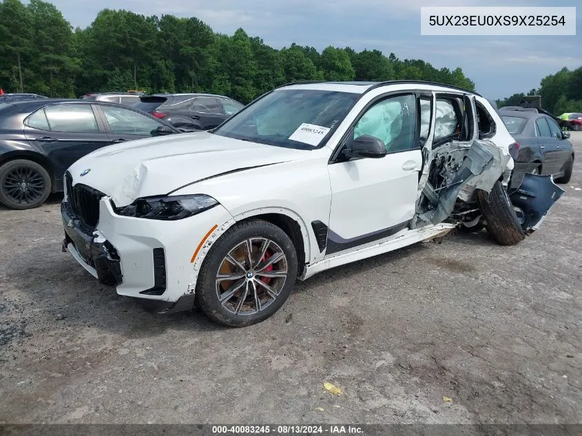 2025 BMW X5 xDrive40I VIN: 5UX23EU0XS9X25254 Lot: 40083245