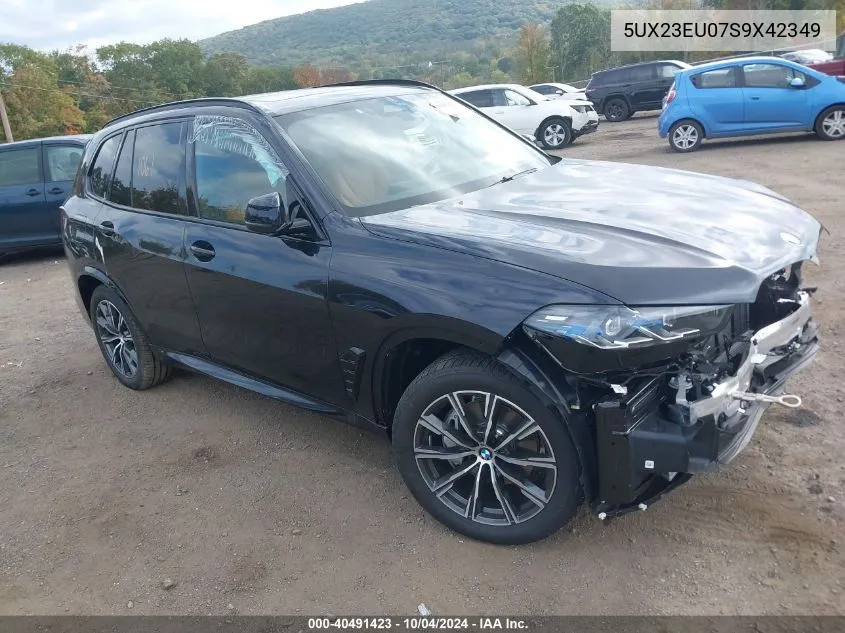 2025 BMW X5 xDrive40I VIN: 5UX23EU07S9X42349 Lot: 40491423