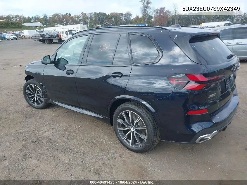 2025 BMW X5 xDrive40I VIN: 5UX23EU07S9X42349 Lot: 40491423