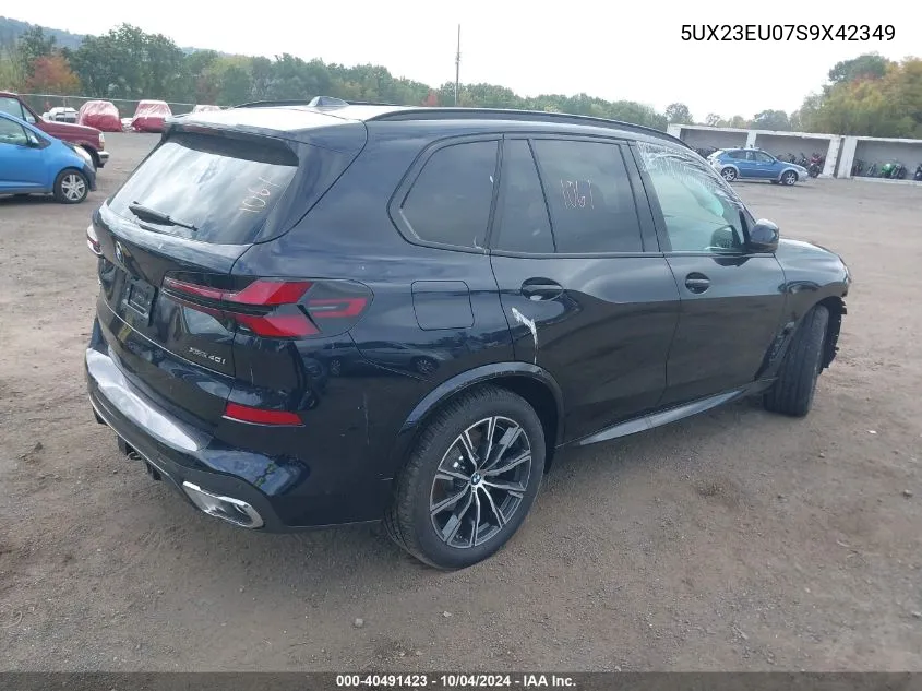 2025 BMW X5 xDrive40I VIN: 5UX23EU07S9X42349 Lot: 40491423