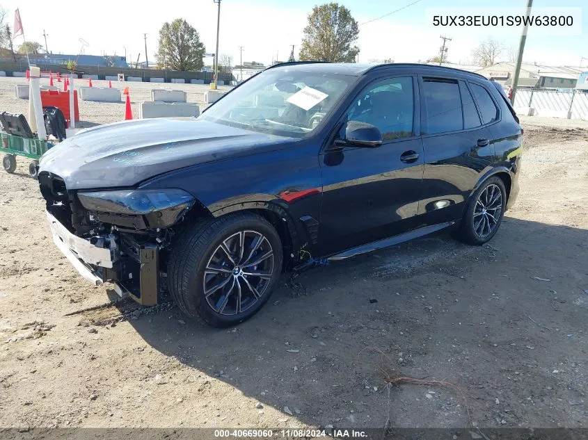 5UX33EU01S9W63800 2025 BMW X5 M60I