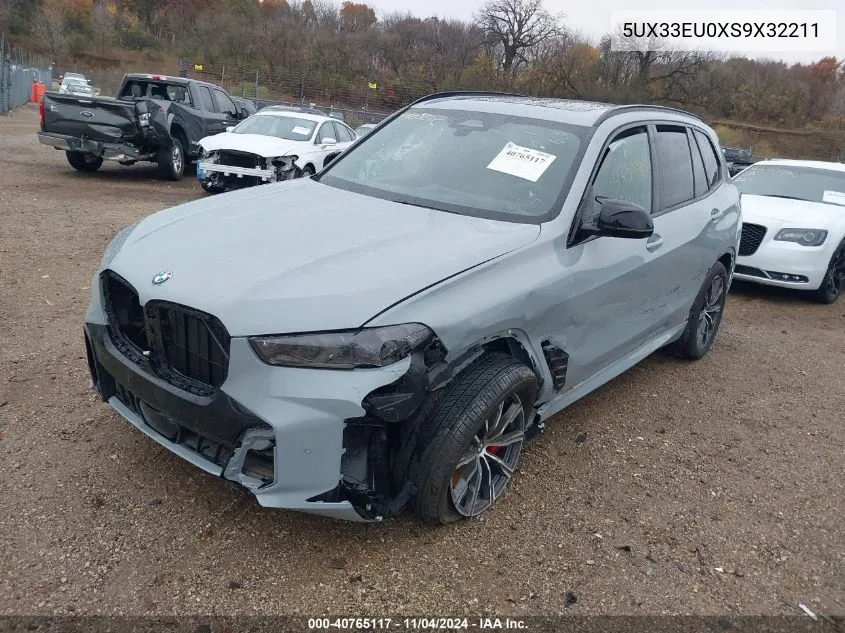 2025 BMW X5 M60I VIN: 5UX33EU0XS9X32211 Lot: 40765117