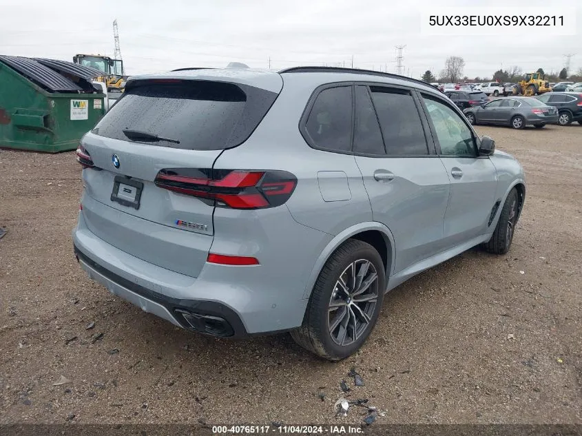 2025 BMW X5 M60I VIN: 5UX33EU0XS9X32211 Lot: 40765117