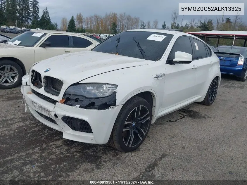 2010 BMW X6 M VIN: 5YMGZ0C52ALK13325 Lot: 40819581