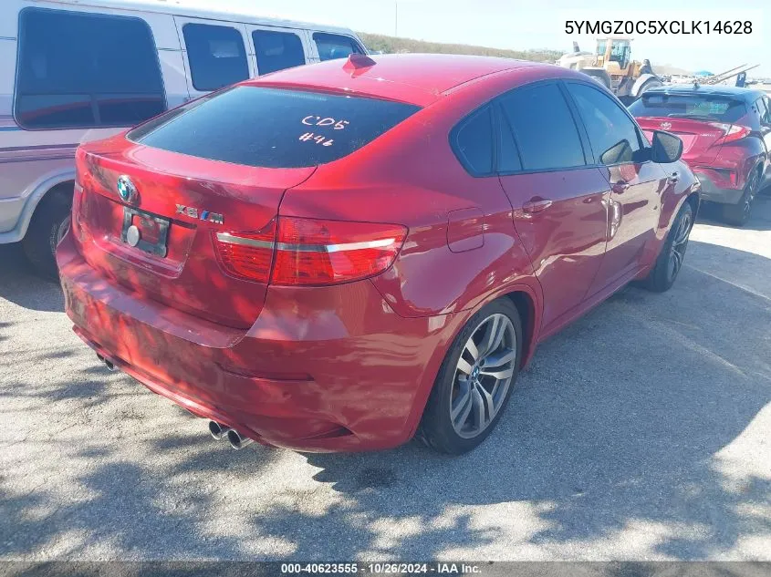 2012 BMW X6 M VIN: 5YMGZ0C5XCLK14628 Lot: 40623555