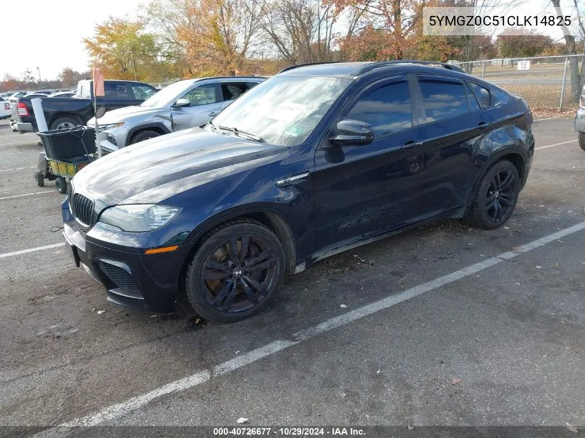 2012 BMW X6 M VIN: 5YMGZ0C51CLK14825 Lot: 40726677